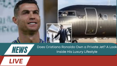 Does Cristiano Ronaldo Own a Private Jet? A Look Inside His Luxury Lifestyle 1 Does Cristiano Ronaldo Own a Private Jet