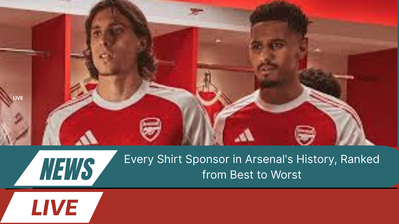 Every Shirt Sponsor in Arsenal's History, Ranked from Best to Worst 2 Shirt Sponsor in Arsenal's History