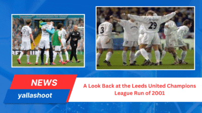 A Look Back at the Leeds United Champions League Run of 2001 1 Leeds United Champions League Run